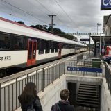 La gare de Cossonay (VD) a été le théâtre dimanche matin à l'aube d'un accident de la route peu commun, une voiture finissant son embardée sur les voies et perturbant le trafic ferroviaire (archives).